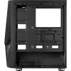 PC case AEROCOOL Zauron Midi Tower Black — Midi-Tower, side window, supports ATX/microATX/Mini-ITX, max GPU 32.5 cm, CPU cooler height 166 mm, 2x 3.5 inch bays, 4x 2.5 inch bays