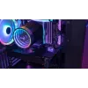 PC Midi Tower case AEROCOOL Graphite‑G‑BK‑v2 — Black, ATX/Micro‑ATX/Mini‑ITX, front 2×140mm+rear 1×140mm