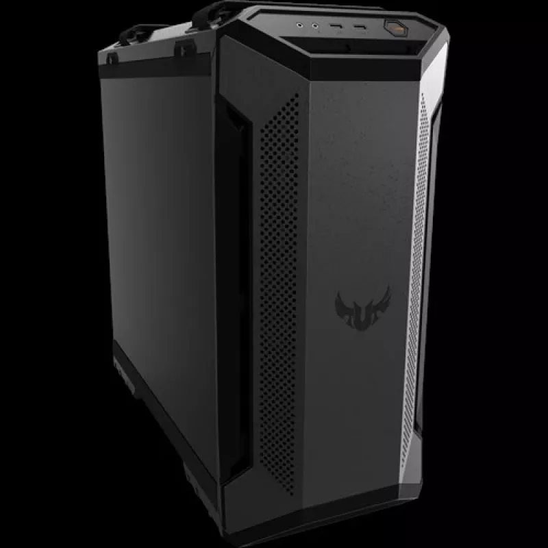 PC case ASUS TUF Gaming GT501 Midi Tower — Black, supports ATX/Micro‑ATX/Mini‑ITX/E‑ATX, 3x120mm front, 1x140mm rear, 42 cm GPU, 18 cm CPU cooler