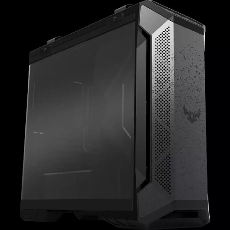PC case ASUS TUF Gaming GT501 Midi Tower — Black, supports ATX/Micro‑ATX/Mini‑ITX/E‑ATX, 3x120mm front, 1x140mm rear, 42 cm GPU, 18 cm CPU cooler