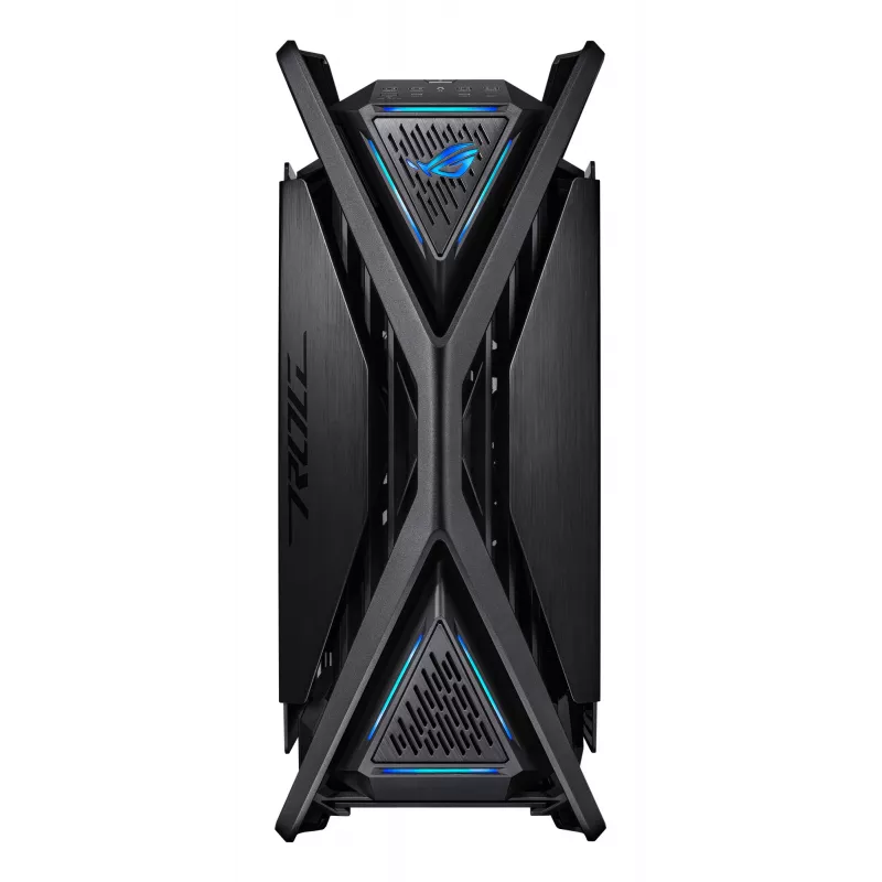PC Case ASUS ROG Hyperion GR701 BTF Edition Tower — black, tempered glass, E-ATX/ATX/microATX support, 46 cm GPU, 420 mm top radiator
