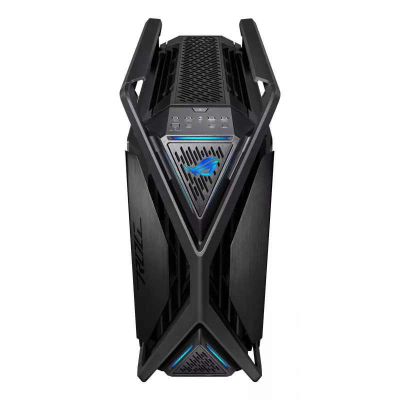 PC Case ASUS ROG Hyperion GR701 BTF Edition Tower — black, tempered glass, E-ATX/ATX/microATX support, 46 cm GPU, 420 mm top radiator
