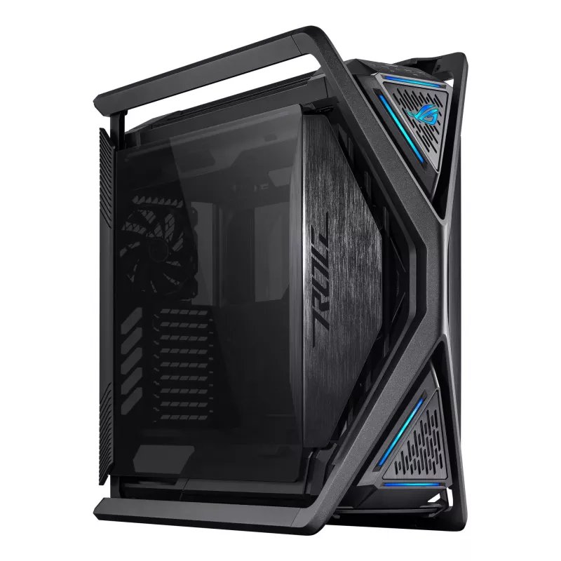 PC Case ASUS ROG Hyperion GR701 BTF Edition Tower — black, tempered glass, E-ATX/ATX/microATX support, 46 cm GPU, 420 mm top radiator