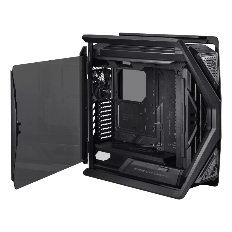 PC Case ASUS ROG Hyperion GR701 BTF Edition Tower — black, tempered glass, E-ATX/ATX/microATX support, 46 cm GPU, 420 mm top radiator
