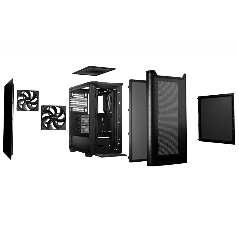 PC Case be quiet! PURE BASE 501 Airflow Midi Tower Black