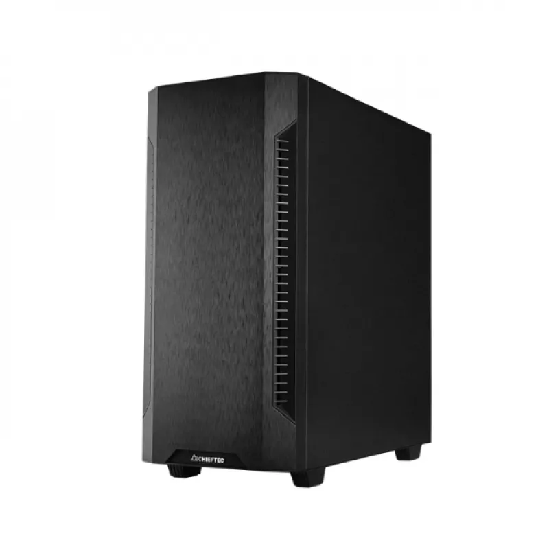 PC Case CHIEFTEC AS-01B-OP Full Tower ATX, supports up to 320 mm GPU, CPU cooler height 170 mm, 2×3.5 inch + 2×2.5 inch bays, USB 3.2 Gen1
