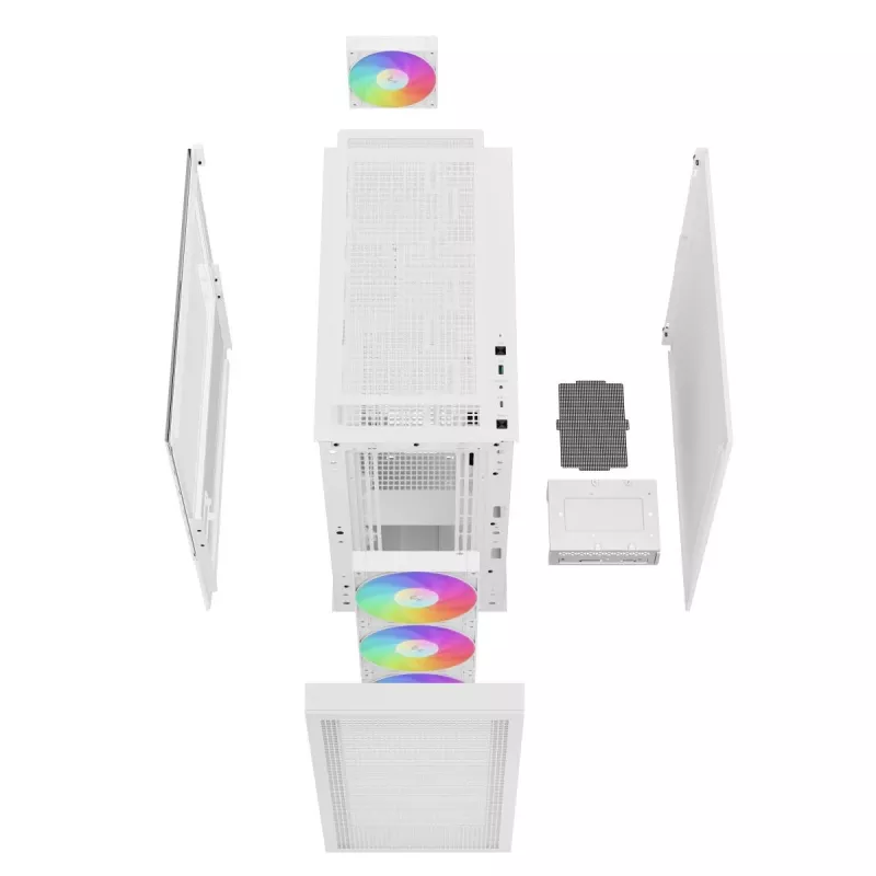 DEEPCOOL Ch560 Digital Wh Midi Tower Case - White