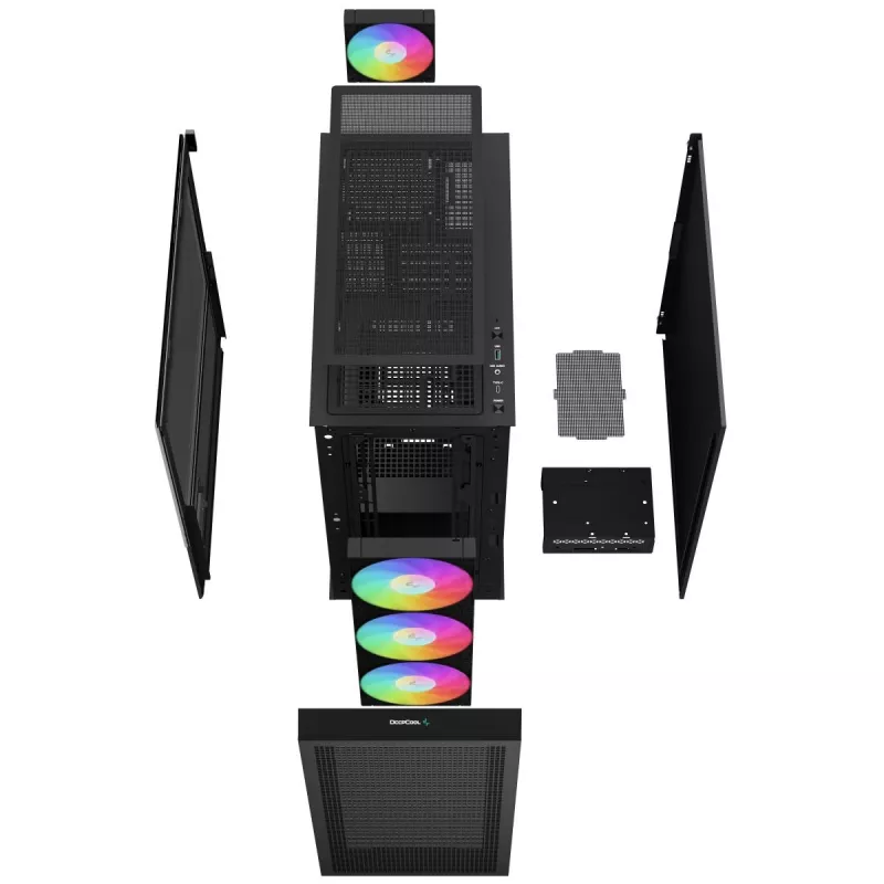 DEEPCOOL Ch560 Digital Midi Tower Case - Black