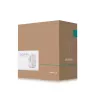 DeepCool CH360 Micro-ATX PC case, tempered glass, without PSU, White