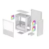 DeepCool CH360 Micro-ATX PC case, tempered glass, without PSU, White