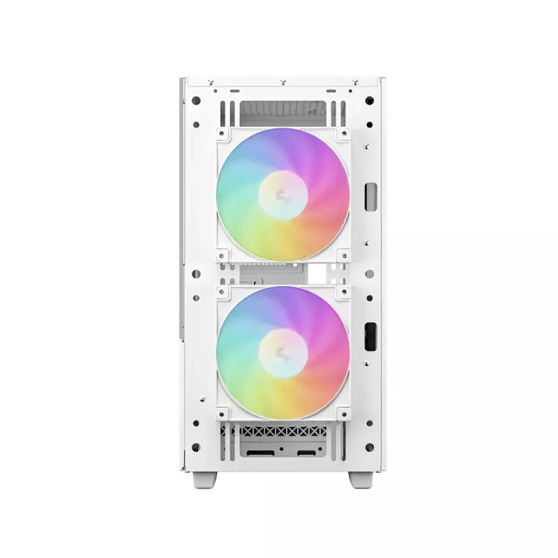 DeepCool CH360 Micro-ATX PC case, tempered glass, without PSU, White