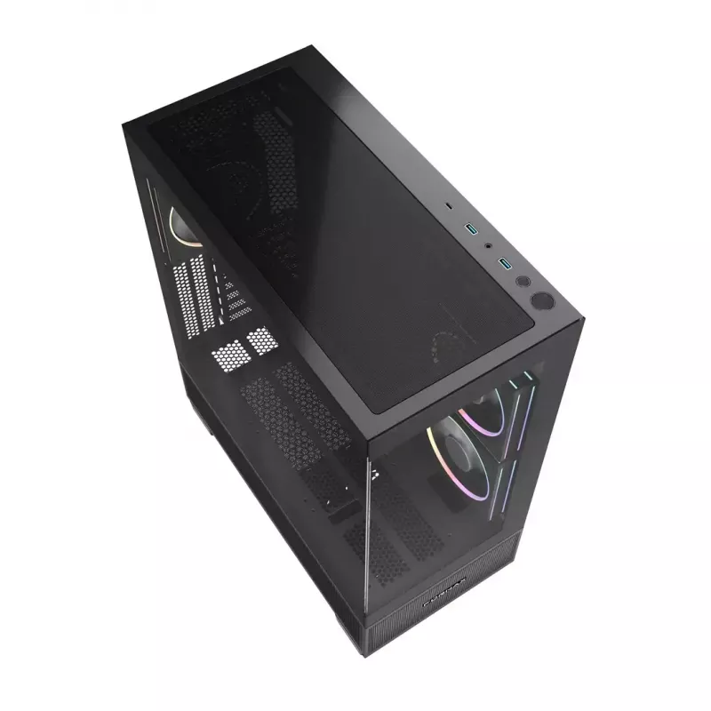 Computer Case GEMBIRD Fornax X550, ATX, Black