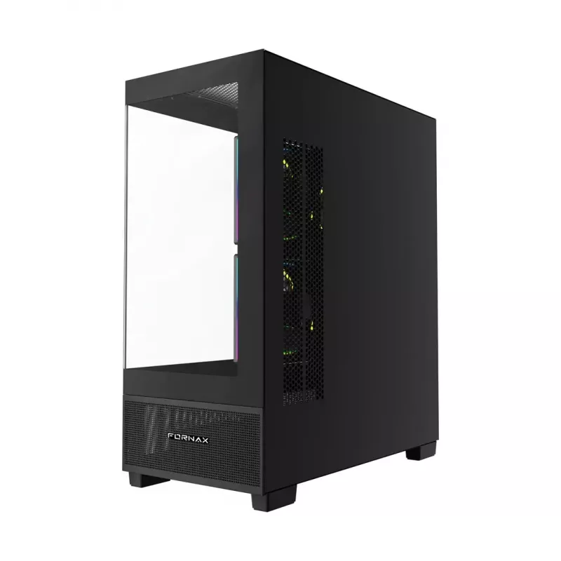 Computer Case GEMBIRD Fornax X550, ATX, Black