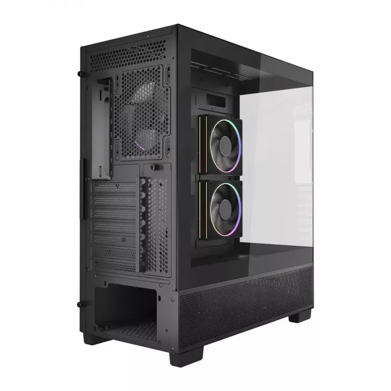 Computer Case GEMBIRD Fornax X550, ATX, Black