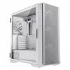 PC Case MODECOM HORIZON FLOW MIDI White — Midi-Tower, ARGB, Tempered Glass, micro ATX, USB-C, 3x140mm front, 1x140mm rear, GPU up to 400 mm, CPU cooler height 172 mm