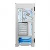 PC Case MODECOM HORIZON FLOW MIDI White — Midi-Tower, ARGB, Tempered Glass, micro ATX, USB-C, 3x140mm front, 1x140mm rear, GPU up to 400 mm, CPU cooler height 172 mm