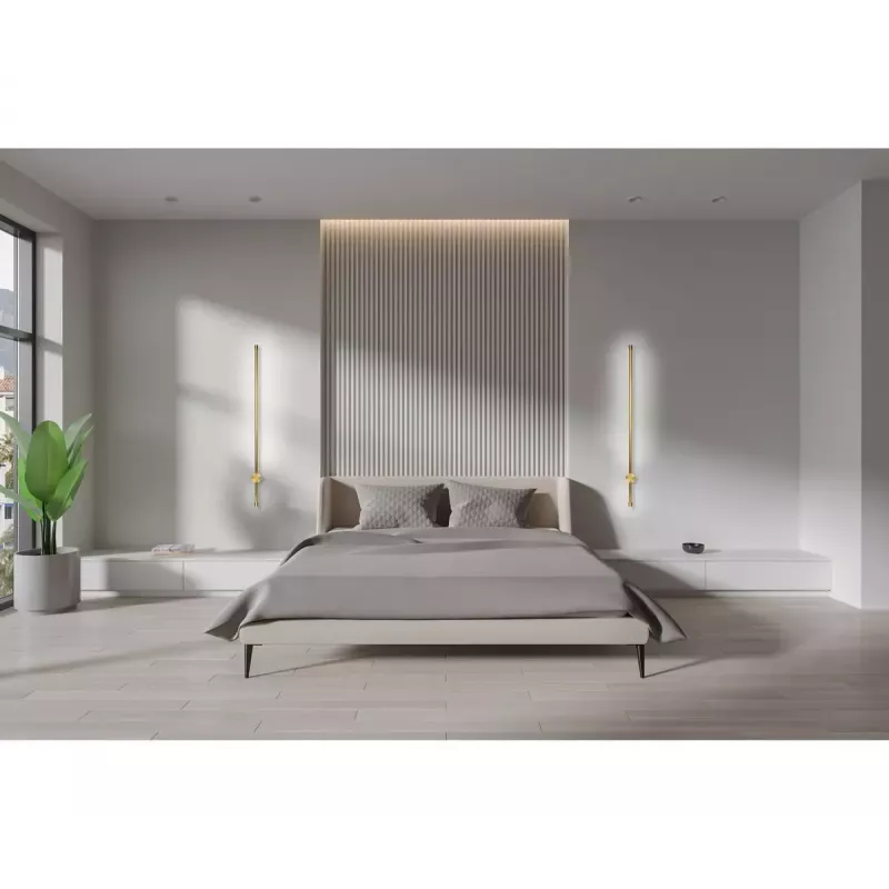 LED wall lamp ActiveJet AJE-HILTON Patina Gold 13W 3000K 555lm 900mm Indoor CRI80