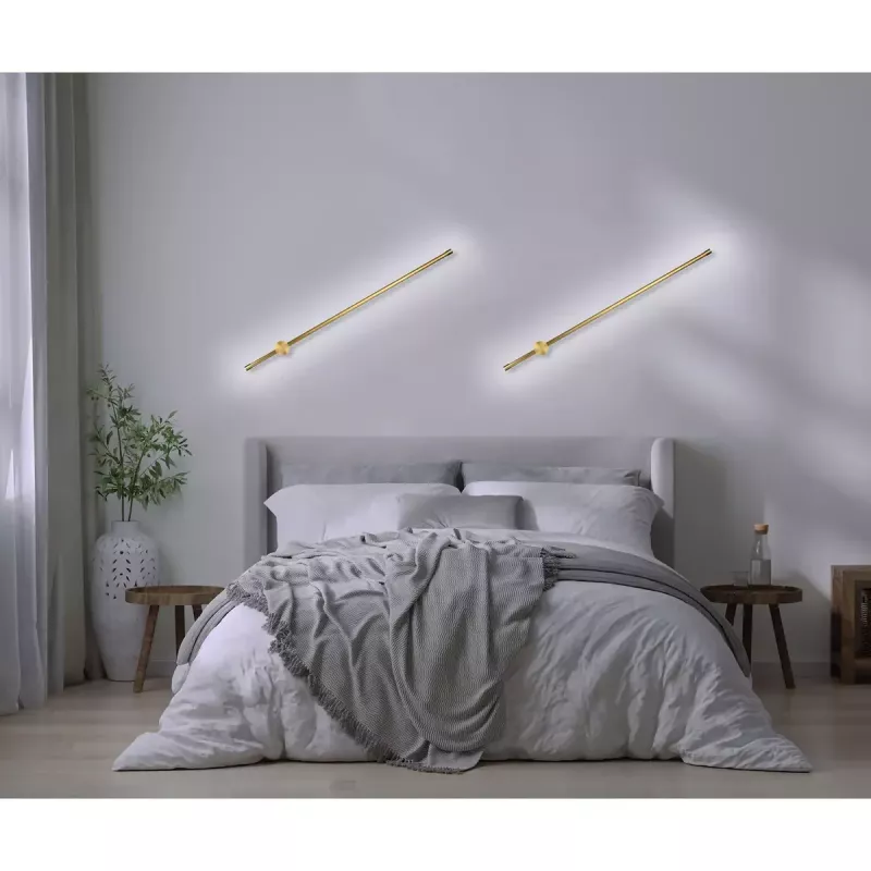LED wall lamp ActiveJet AJE-HILTON Patina Gold 13W 3000K 555lm 900mm Indoor CRI80