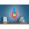 LED neon sign ActiveJet AJE-NEON GUITAR multicolour USB 5V, 240×176×20 mm, surfaced mount