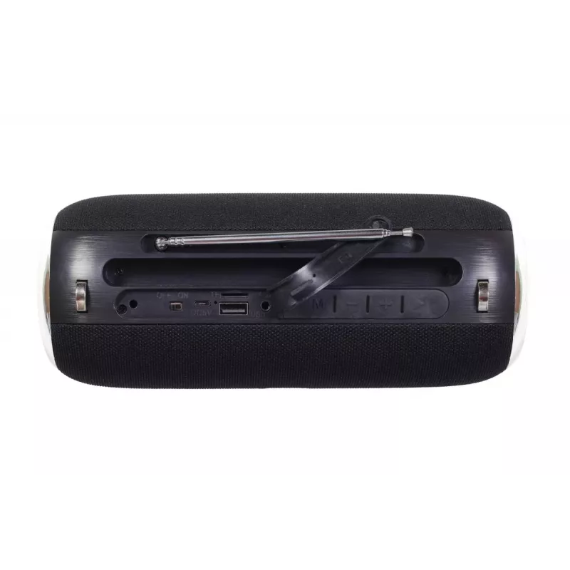 GEMBIRD Portable BT Speaker FM-Radio with Antenna - Black