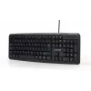 GEMBIRD KB-U-103 Standard - Keyboard - Cored USB - Black - Qwerty US/Int'l