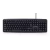 GEMBIRD KB-U-103 Standard - Keyboard - Cored USB - Black - Qwerty US/Int'l