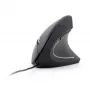 GEMBIRD Optical Mouse MUS-ERGO-01 - Ergonomic 6 Button Wheel USB Black