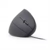 GEMBIRD Optical Mouse MUS-ERGO-01 - Ergonomic 6 Button Wheel USB Black