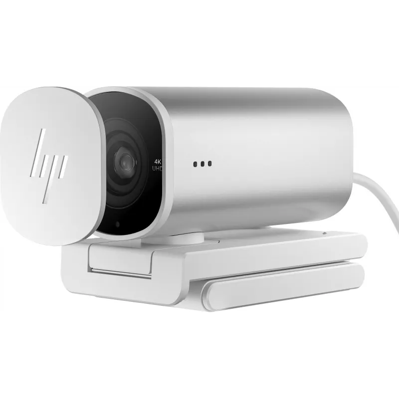 HP 960 4K Streaming Webcam, 8 MP, 3840 x 2160 pixels, 4K Ultra HD, 30 fps, 5x, Home