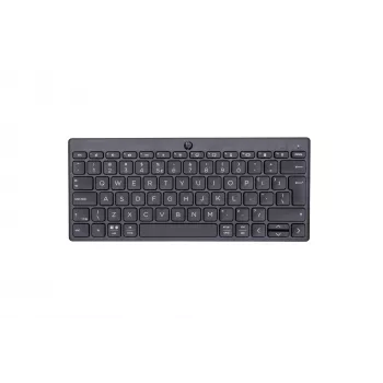 HP 350 Compact Multi-Device Bluetooth Keyboard, Wireless, Bluetooth, Mechanical, QWERTY, Black