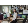HP 965 Ergonomic Wireless Keyboard, Full-size (100%), Wireless, RF Wireless + Bluetooth, Membrane, QWERTY, Black