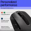 HP 690 Rechargeable Wireless Mouse, Ambidextrous, Bluetooth, 4000 DPI, Black