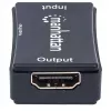 AV repeater Manhattan HDMI Repeater 4K@60Hz, 1xHDMI in/out, 600 MHz bandwidth, up to 40 m, micro‑USB power, black