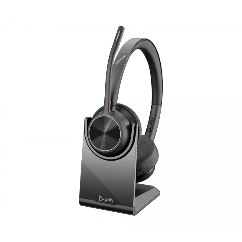 HP Poly Voyager 4320-M +USB-A to USB-C Cable +BT700 dongle, Wireless, Office/Call center, 20 - 20000 Hz, 162 g, Headset, Black