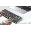 Techly ICTB9801TB keyboard Universal RF Wireless + Bluetooth QWERTY US English Black