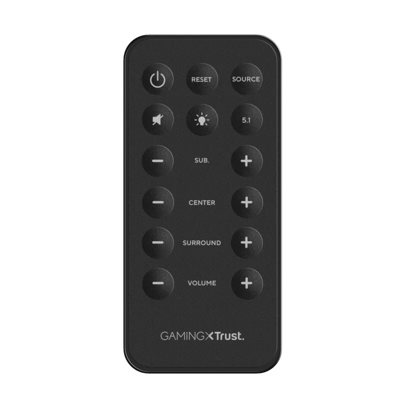 Trust GXT 658 Tytan 5.1 speaker set 90 W Universal Black 5.1 channels