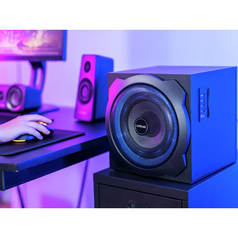 Trust GXT 658 Tytan 5.1 speaker set 90 W Universal Black 5.1 channels