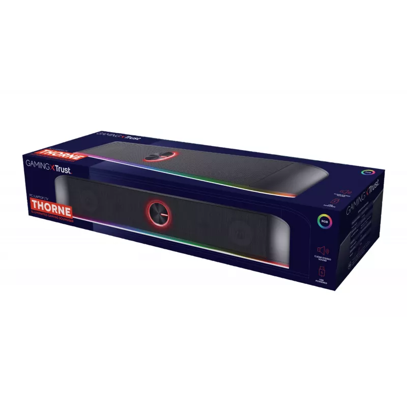 Trust GXT 619 Thorne Black 2.0 channels 6 W