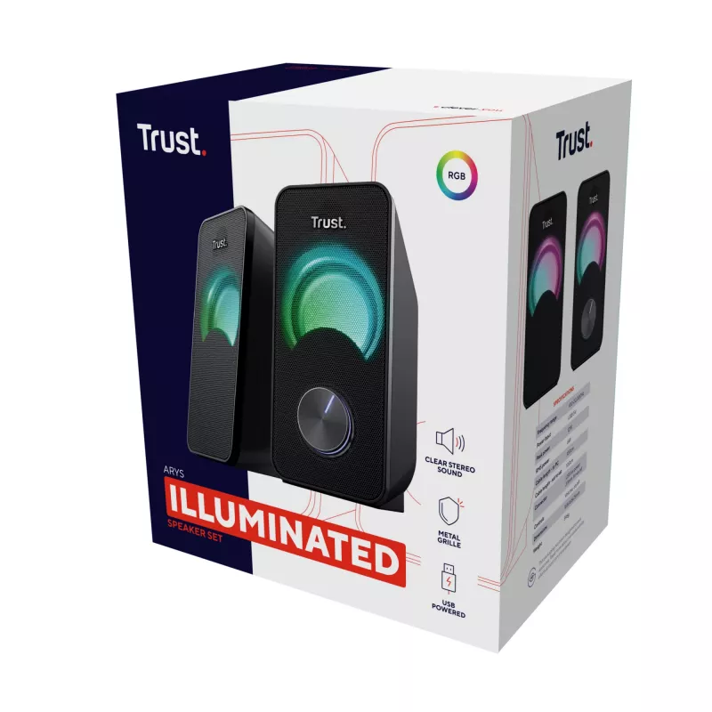 Trust Arys Black Wired 6 W