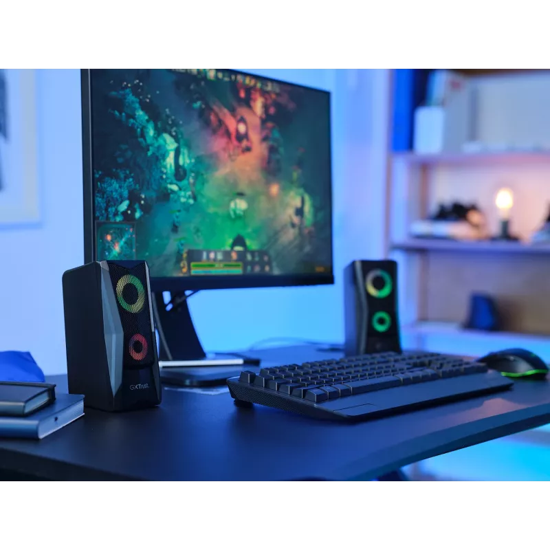 Trust GXT 606 JAVV Black Wired 12 W