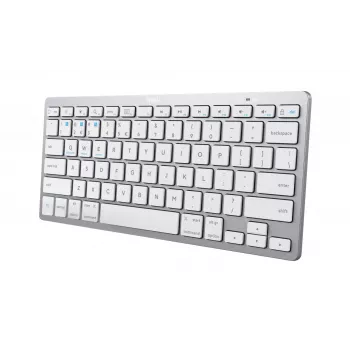 Trust 24651 keyboard Universal Bluetooth QWERTY US English Silver