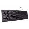 Trust 24639 keyboard Office USB No US English Black