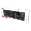 Trust 24639 keyboard Office USB No US English Black