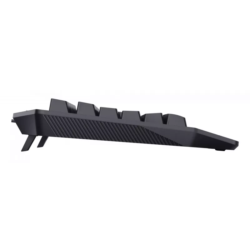 Wired gaming keyboard TRUST GXT 836 Evocx USB QWERTY US English, RGB backlight, wrist rest, 114 keys, 110% layout
