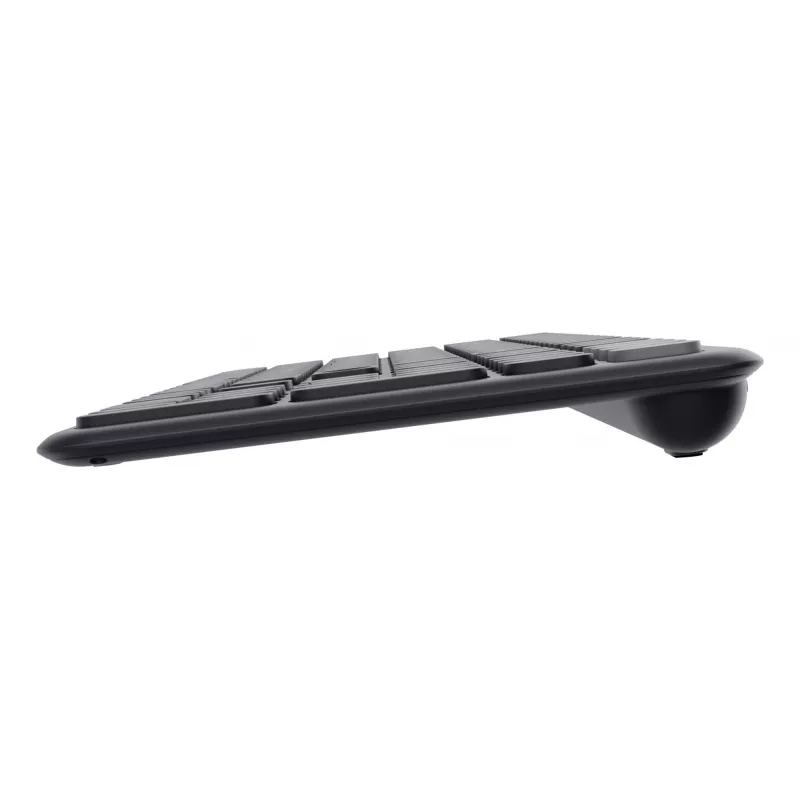 Keyboard TRUST Vaiya Universal USB RF Wireless Bluetooth — Full-size US English, USB-C charging, Scissor keys, Numeric keypad, Black