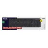 Keyboard TRUST Vaiya Universal USB RF Wireless Bluetooth — Full-size US English, USB-C charging, Scissor keys, Numeric keypad, Black