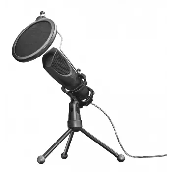 Trust GXT 232 Mantis Black PC microphone