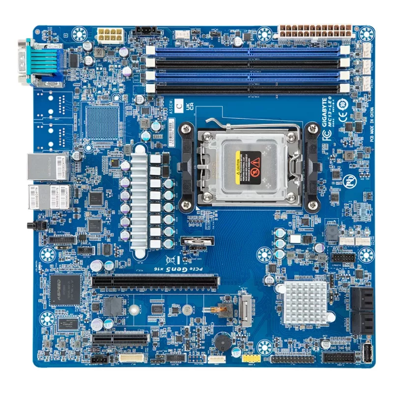 Motherboard GIGABYTE MC13-LE0 AMD B650 Socket AM5 micro ATX, 4× DDR5, M.2, SATA III, RAID 0/1/10