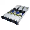 Rack server ASUS RS720A-E12-RS24U 2U Socket SP5, 2x CPU support, 24x 2.5 inch bays, 24 DIMM DDR5 slots, 2600W PSU, 10GbE
