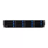 ASUS RS521A-E12-RS12U Socket SP5 Rack (2U) Black, Silver